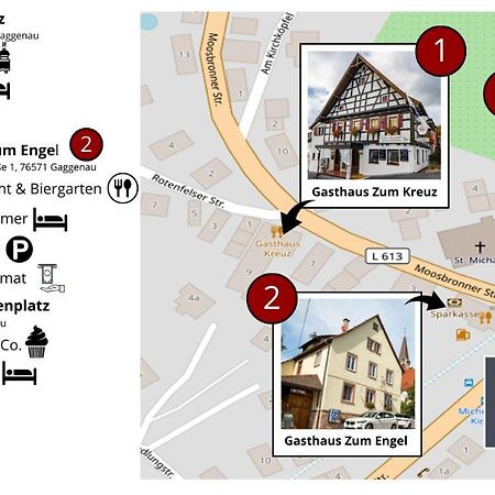 Risa Hotels - Landgasthaus Zum Kreuz Gaggenau Exterior foto