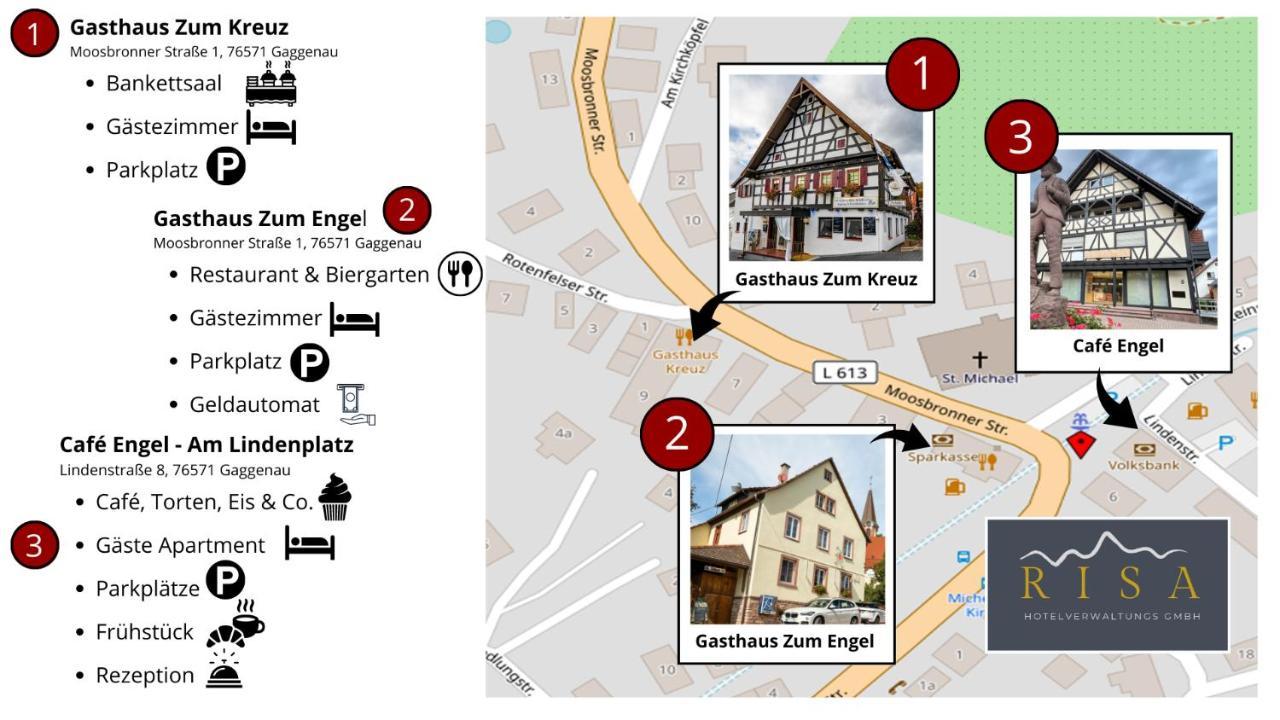 Risa Hotels - Landgasthaus Zum Kreuz Gaggenau Exterior foto